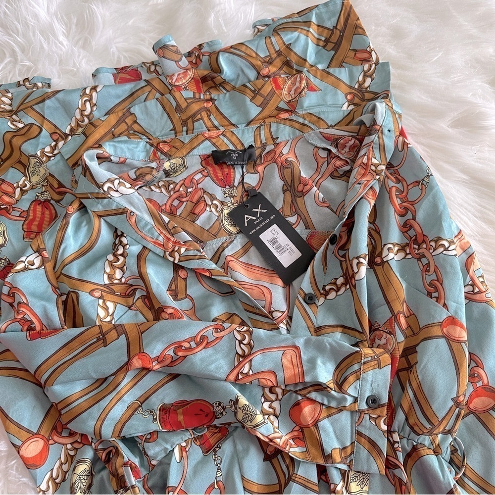 AX Paris Patterned Maxi Dress - Picture 7 of 7